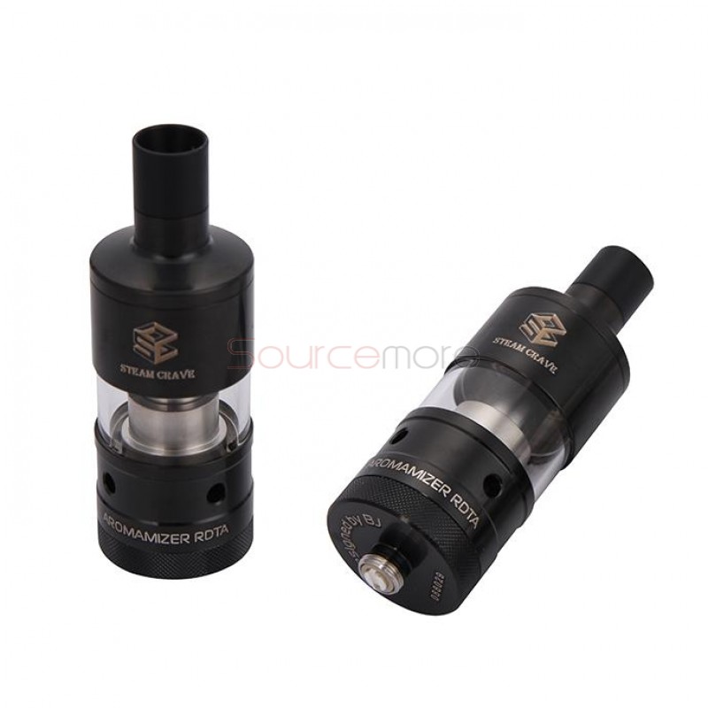 Steam Crave Aromamizer RDTA SC200 6ml- 2-Post Deck-Black