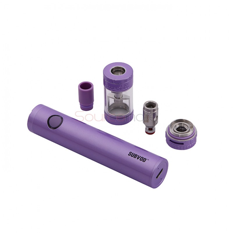 Kanger SUBVOD Starter Kit 1300mah SUBVOD Battery with 3.2ml Nano Atomizer(SSOCC Coil Head)   - Purple