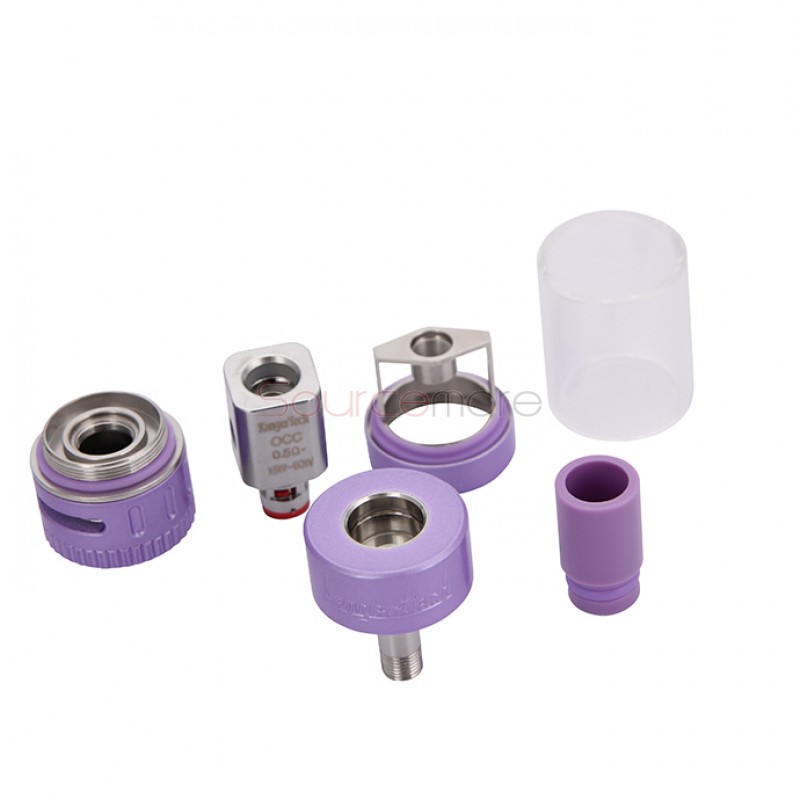 Kangertech Subtank Nano Clearomizer 3.0ml Liquid Capacity with OCC Coils-Purple