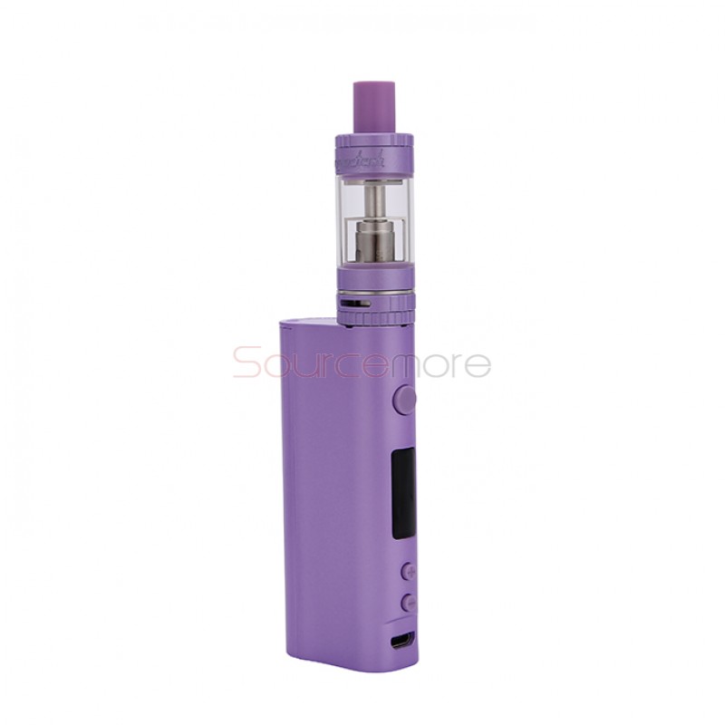 Kangertech TOPBOX Nano 60W TC Mod Kit KBox Nano Temperature Control Mod with 3.2ml TOPTANK Nano Clearomizer- Purple