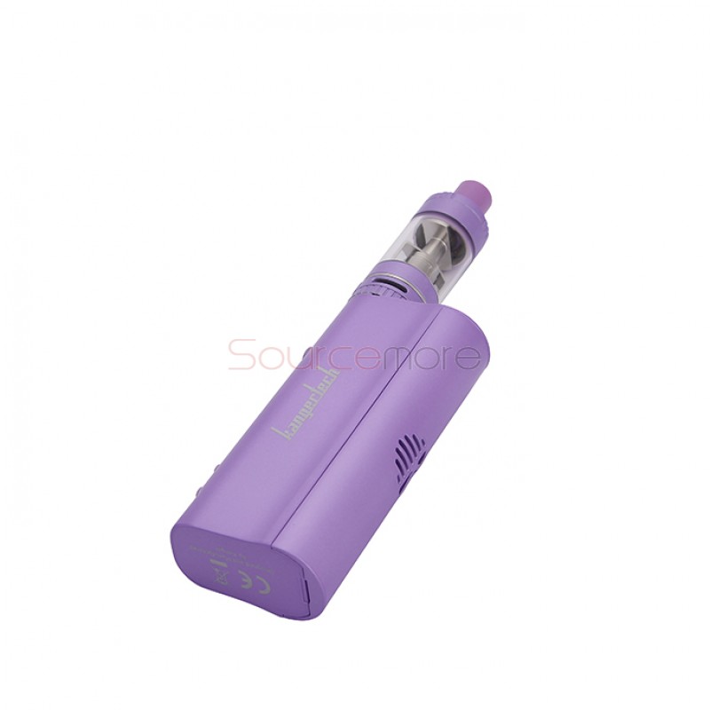 Kangertech TOPBOX Nano 60W TC Mod Kit KBox Nano Temperature Control Mod with 3.2ml TOPTANK Nano Clearomizer- Purple