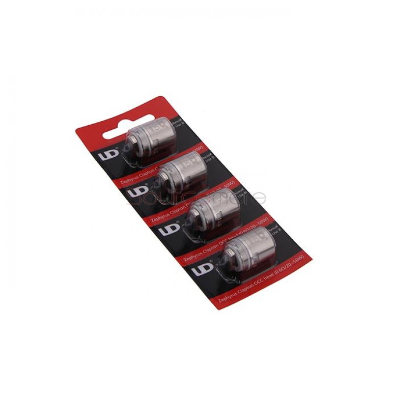 Youde Replacement Coil Head Clapton OCC Coil Head for Zephyrus V1/V2 Atomizer 4pcs-0.6ohm