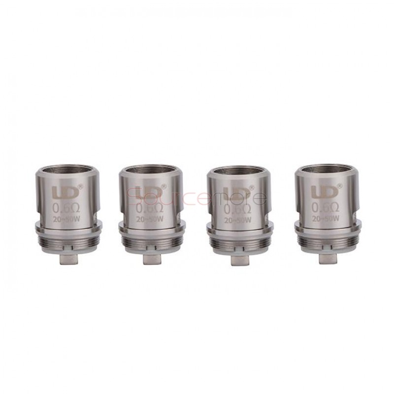 Youde Replacement Coil Head Clapton OCC Coil Head for Zephyrus V1/V2 Atomizer 4pcs-0.6ohm