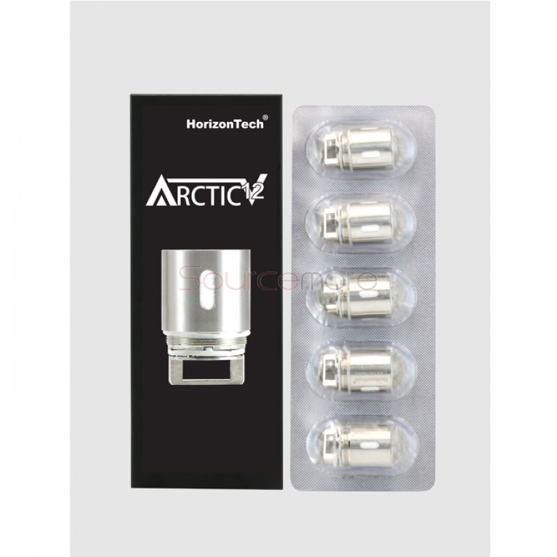 Horizon Kanthal Vertical 12-Coil Replacement Coil Head for Arctic V12 Tank 5pcs-0.3ohm