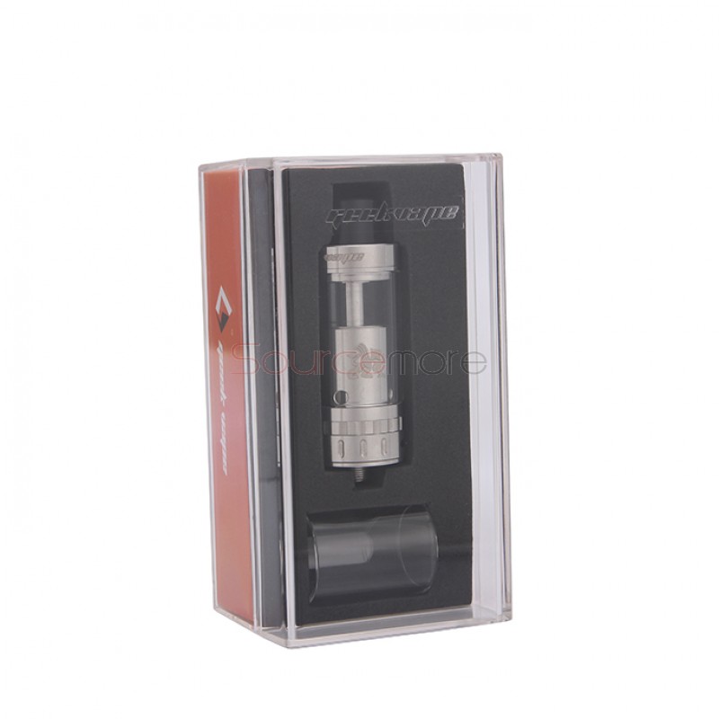 Geek Vape Griffin RTA Atomizer 3.5ml Liquid Capability 22mm Diameter Top Filling Tank with Velocity Deck-Stainless Steel