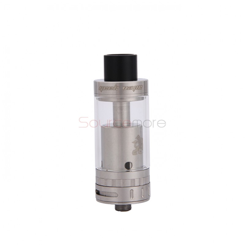Geek Vape Griffin RTA Atomizer 3.5ml Liquid Capability 22mm Diameter Top Filling Tank with Velocity Deck-Stainless Steel