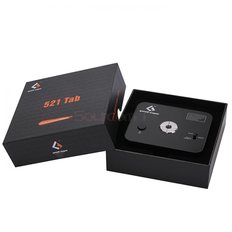 Geek Vape 521 Tab Digital Multifunction Coil Master Powered by 18650 Cell-Black