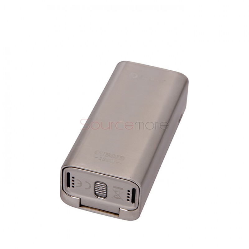 Joyetech  CUBOID 150W TC Mod 510 Connection Firmware Upgradeable Temperature Mod with OLED Screen-Stainless Steel