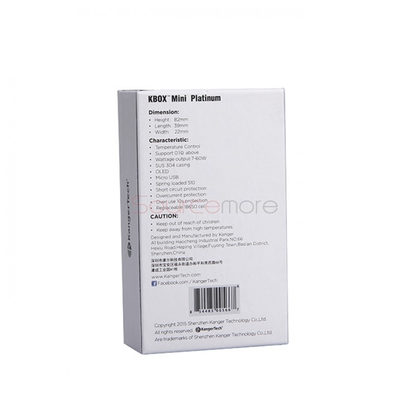Kanger KBOX Mini Platinum Mod