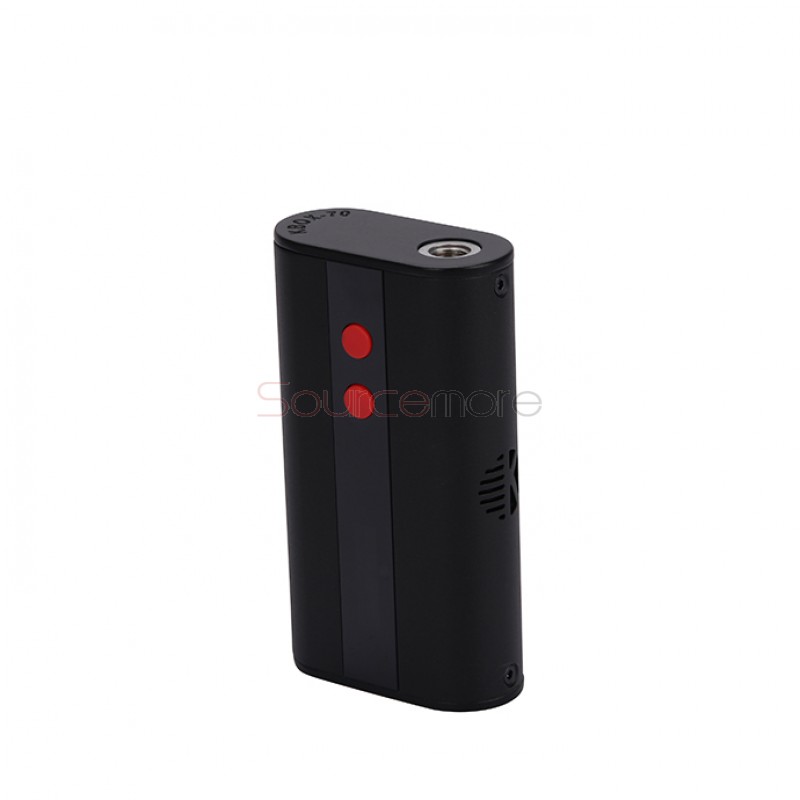Kanger  KBOX 70W VW/TC Box Mod 4000mah Built-in Battery Spring-loaded 510 Connection Micro USB Charging Mod-Black