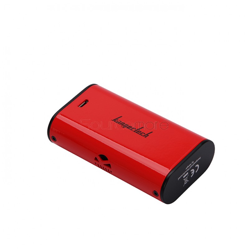 Kanger  KBOX 70W VW/TC Box Mod 4000mah Built-in Battery Spring-loaded 510 Connection Micro USB Charging Mod-Red