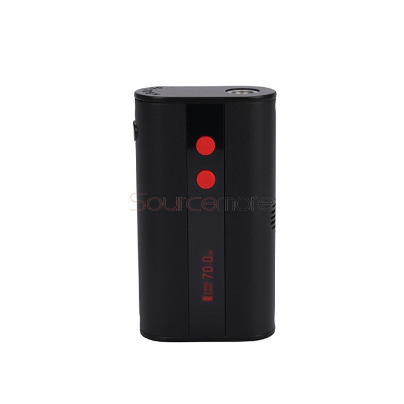 Kanger  KBOX 70W VW/TC Box Mod 4000mah Built-in Battery Spring-loaded 510 Connection Micro USB Charging Mod-Black