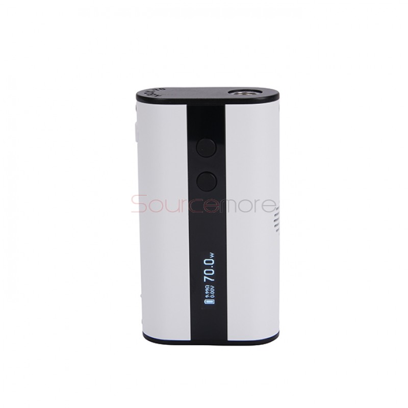Kanger  KBOX 70W VW/TC Box Mod 4000mah Built-in Battery Spring-loaded 510 Connection Micro USB Charging Mod-White