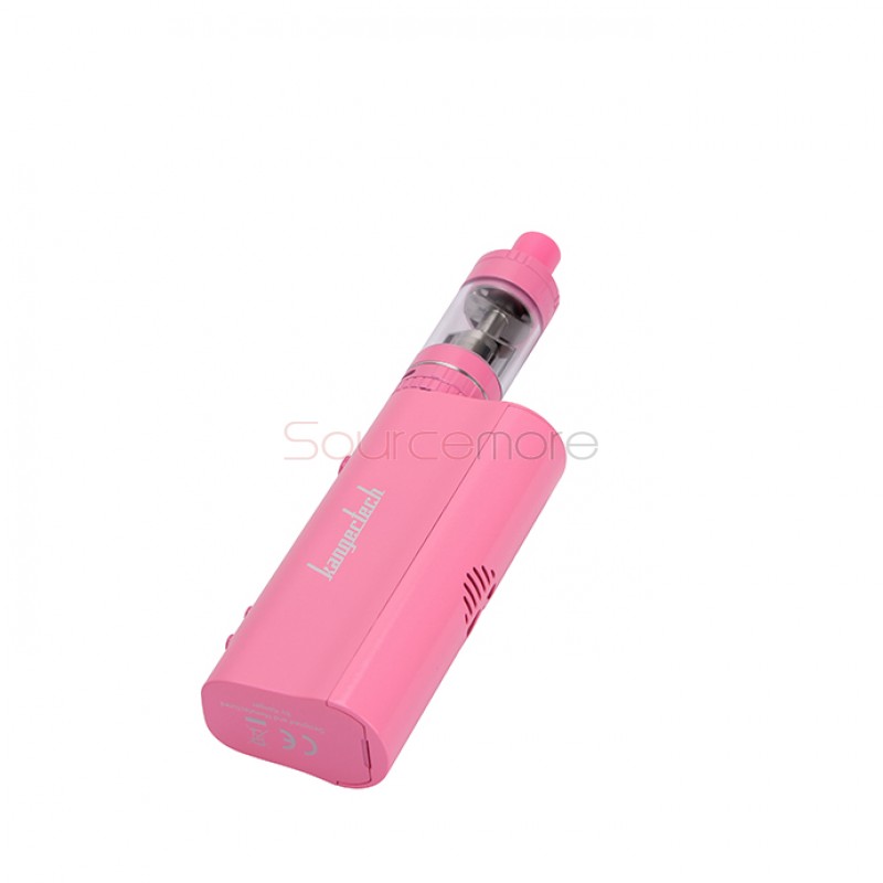 Kangertech TOPBOX Nano 60W TC Mod Kit KBox Nano Temperature Control Mod with 3.2ml TOPTANK Nano Clearomizer- Pink