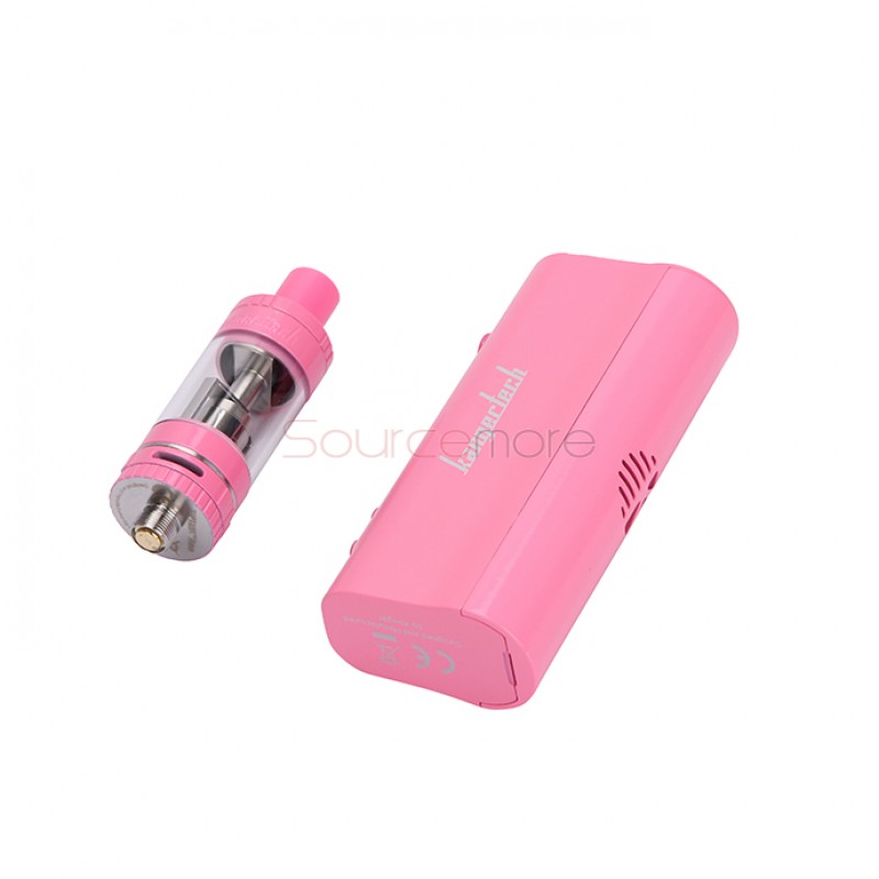 Kangertech TOPBOX Nano 60W TC Mod Kit KBox Nano Temperature Control Mod with 3.2ml TOPTANK Nano Clearomizer- Pink