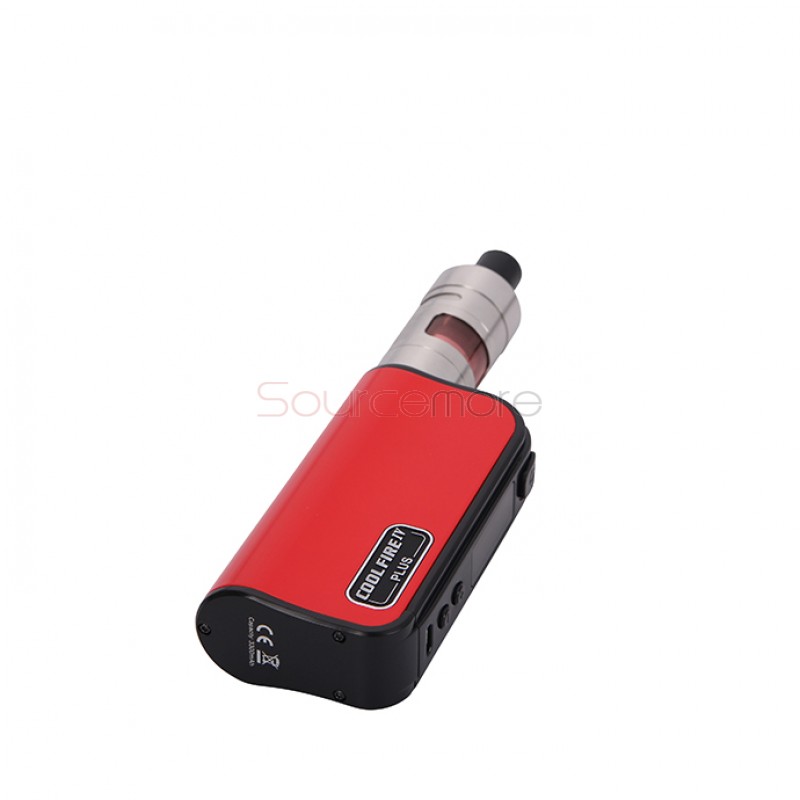 Innokin Cool Fire IV Plus 70W with iSub Apex 3.0ml Starter Kit 3300mah Built-in Battery with Top Filling Apex Tank Vapemate-Red