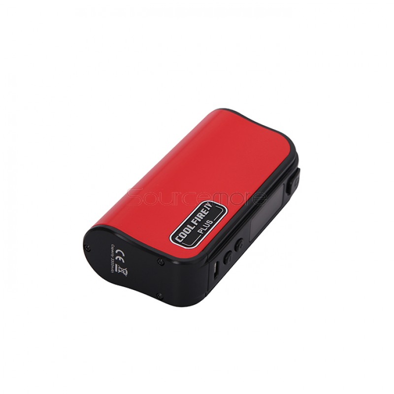 Innokin Cool Fire IV Plus 70W  VW Mod 3300mah Built-in Battery OLED Displaying with 510 Connection -Red