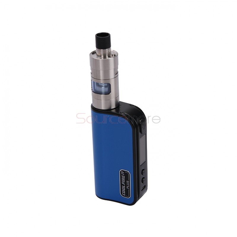 Innokin Cool Fire IV Plus 70W with iSub Apex 3.0ml Starter Kit 3300mah Built-in Battery with Top Filling Apex Tank Vapemate-Blue