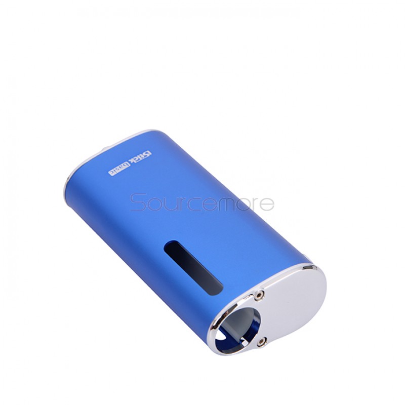 Eleaf iStick Basic 2300mah Mod Battery Simple Packing Magnetic Connector Side Liquid View Window-Blue