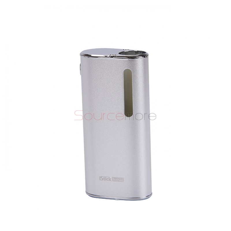 Eleaf iStick Basic 2300mah Mod Battery Simple Packing Magnetic Connector Side Liquid View Window-Silver