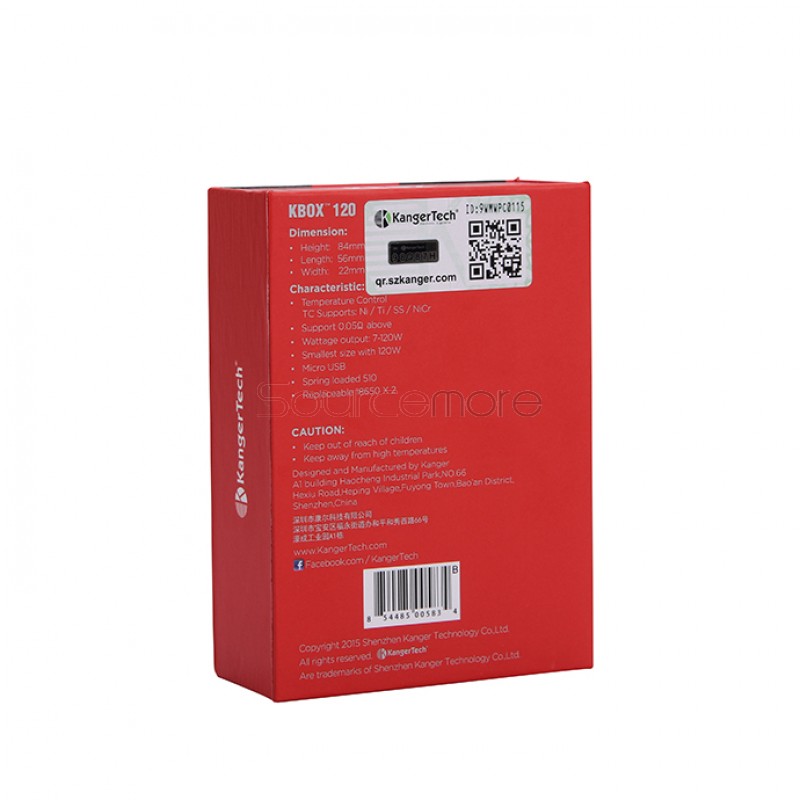 Kanger  KBOX 120W TC Box Mod