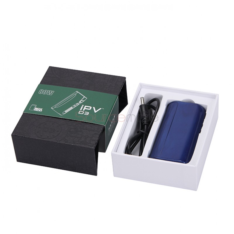 Pioneer4You IPV D3 TC 80W  Box Mod YiHi SX150H Chip Single 18650 Battery Cell-Blue