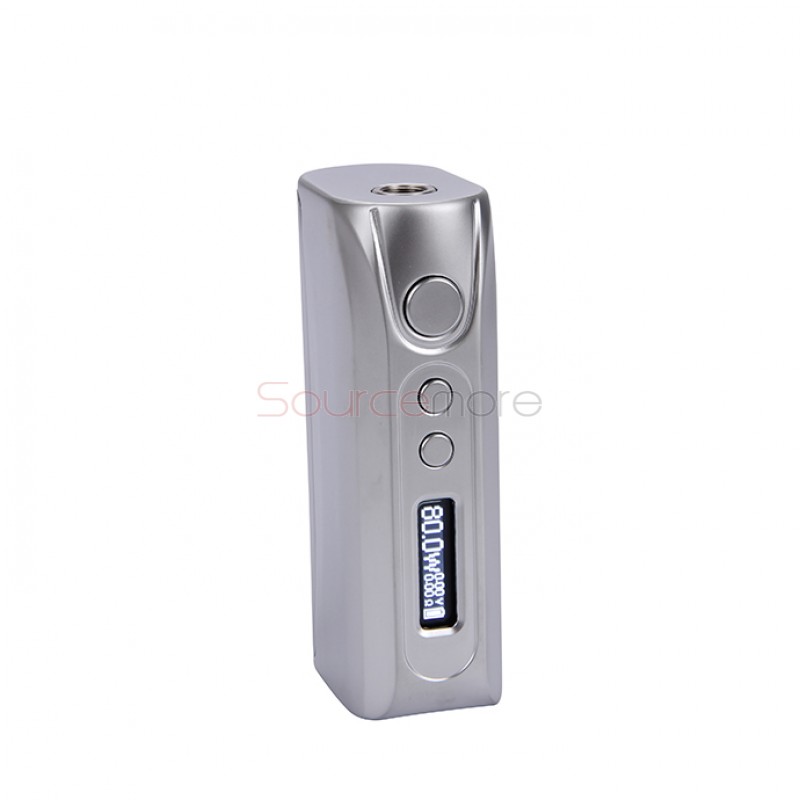 Pioneer4You IPV D3 TC 80W  Box Mod YiHi SX150H Chip Single 18650 Battery Cell-Silver