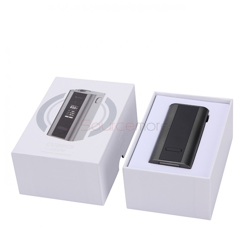 Joyetech  CUBOID 150W TC Mod 510 Connection Firmware Upgradeable Temperature Mod with OLED Screen-Grey