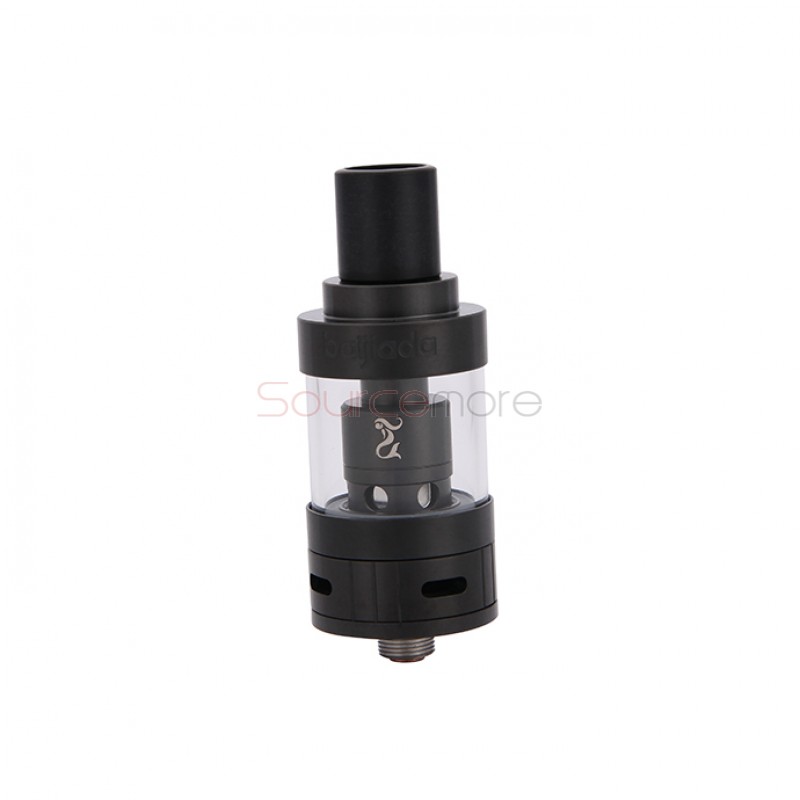  Sense Baijiada Mermaid Clearomizer 2.0ml Adjustable Airflow Bottom Filling Sub Ohm Tank-Black