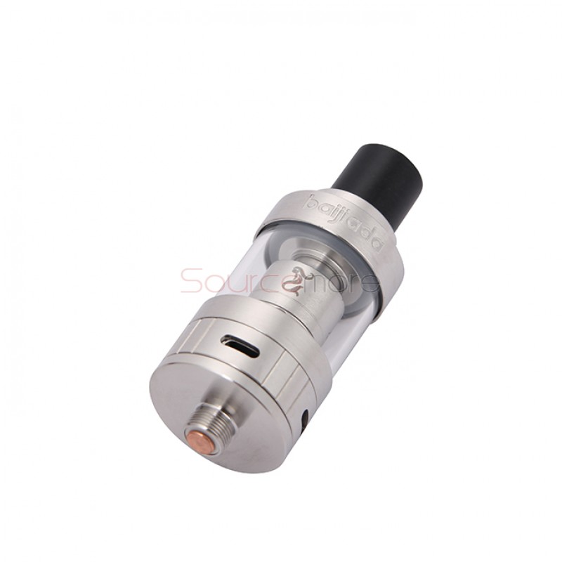  Sense Baijiada Mermaid Clearomizer 2.0ml Adjustable Airflow Bottom Filling Sub Ohm Tank-Stainless Steel