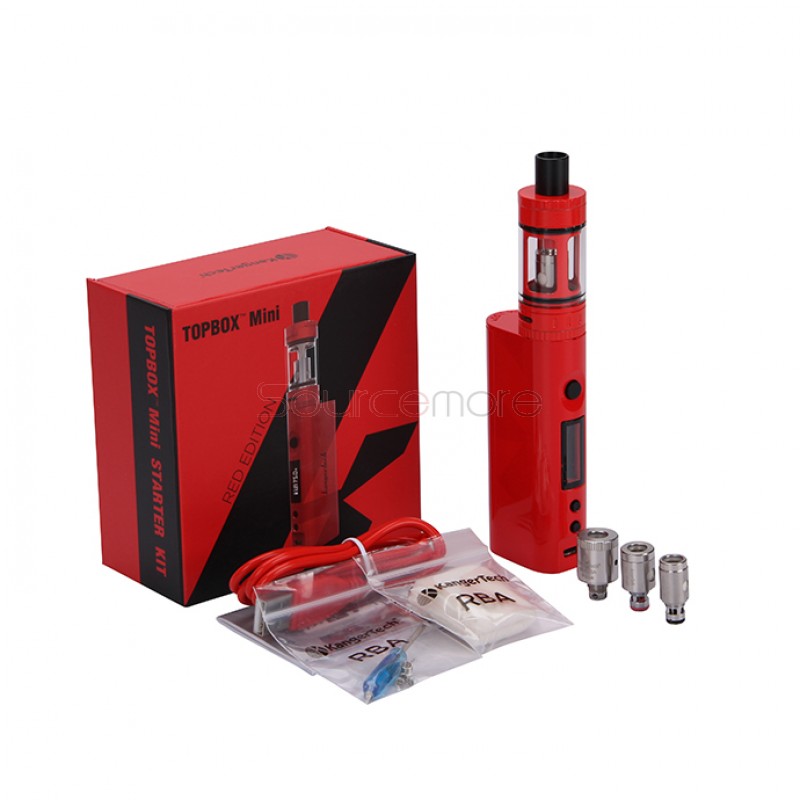 Kanger Topbox Mini Kit with Toptank Mini - Red