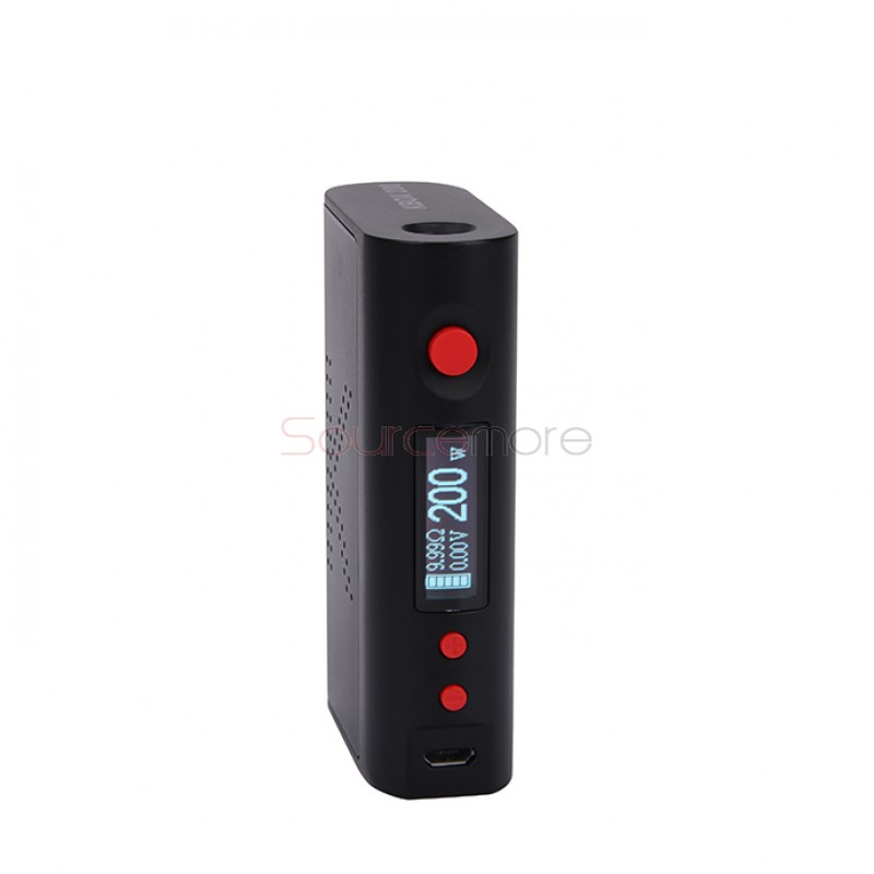 Kanger  KBOX 200W VW/TC Box Mod Powered by Dual 18650 Cells Spring-loaded 510 Connection-Black