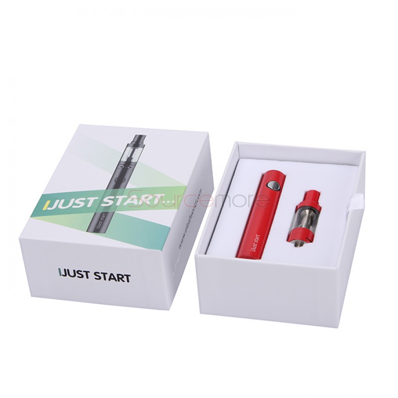 Eleaf iJust Start Kit Single Button 1300mah iJust Battery with 2.3ml GS Air 2 Atomizer-Red