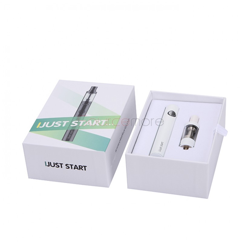Eleaf iJust Start Kit Single Button 1300mah iJust Battery with 2.3ml GS Air 2 Atomizer-White
