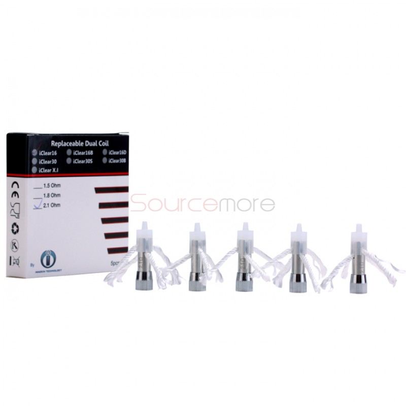 5PCS Innokin iClear 16 Replacement Coil Heads - 1.8ohm