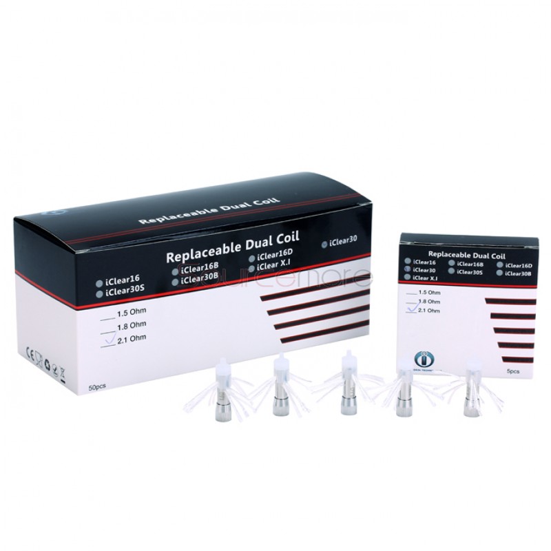 5PCS Innokin iClear 30 Replacement Coil Heads - 1.8ohm