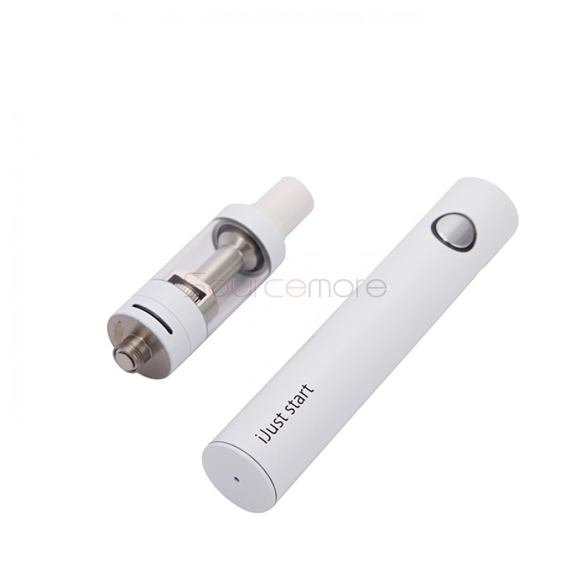 Eleaf iJust Start Kit Single Button 1300mah iJust Battery with 2.3ml GS Air 2 Atomizer-White
