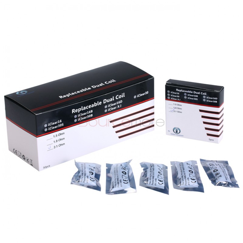 5PCS Innokin iClear 16B / 16D Replacement Coil Heads - 1.5ohm