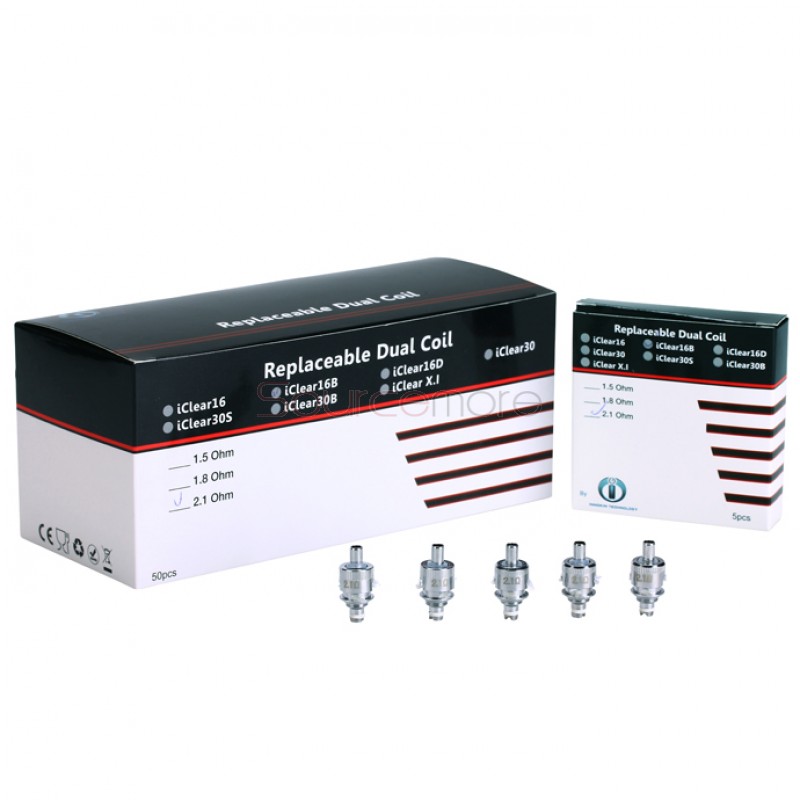 5PCS Innokin iClear 16B / 16D Replacement Coil Heads - 1.5ohm
