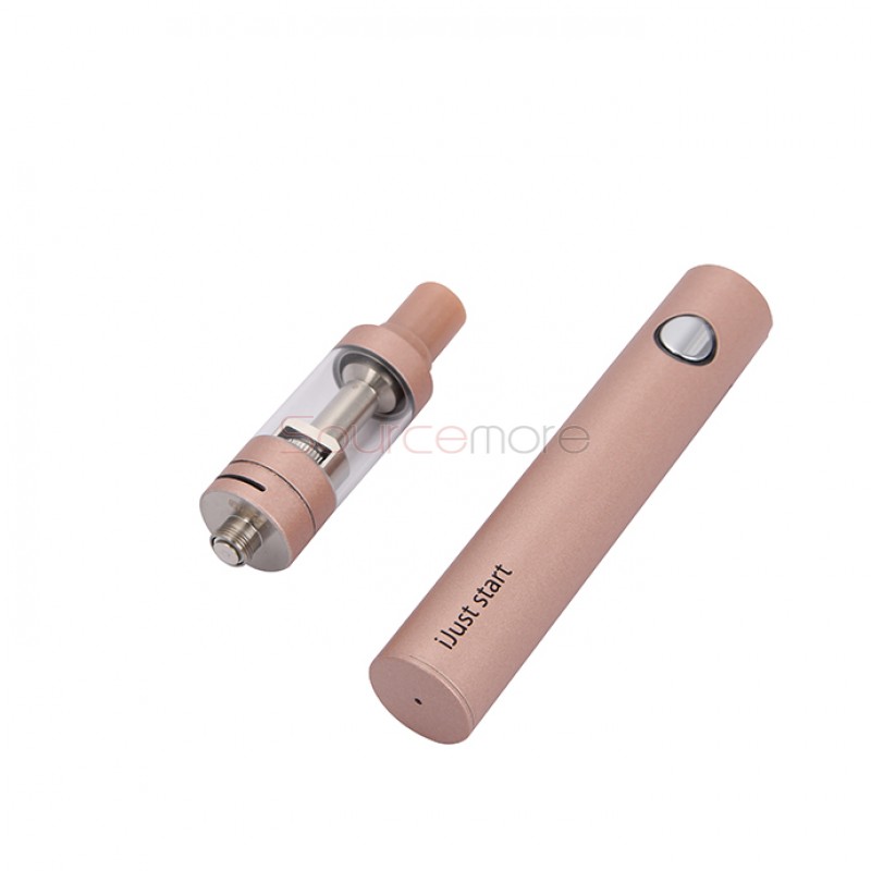 Eleaf iJust Start Kit Single Button 1300mah iJust Battery with 2.3ml GS Air 2 Atomizer-Rose Gold