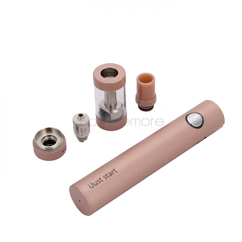 Eleaf iJust Start Kit Single Button 1300mah iJust Battery with 2.3ml GS Air 2 Atomizer-Rose Gold