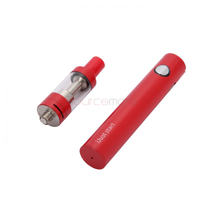 Eleaf iJust Start Kit Single Button 1300mah iJust Battery with 2.3ml GS Air 2 Atomizer-Red