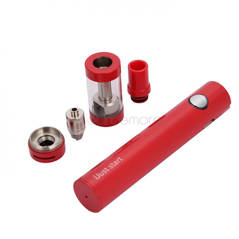 Eleaf iJust Start Kit Single Button 1300mah iJust Battery with 2.3ml GS Air 2 Atomizer-Red