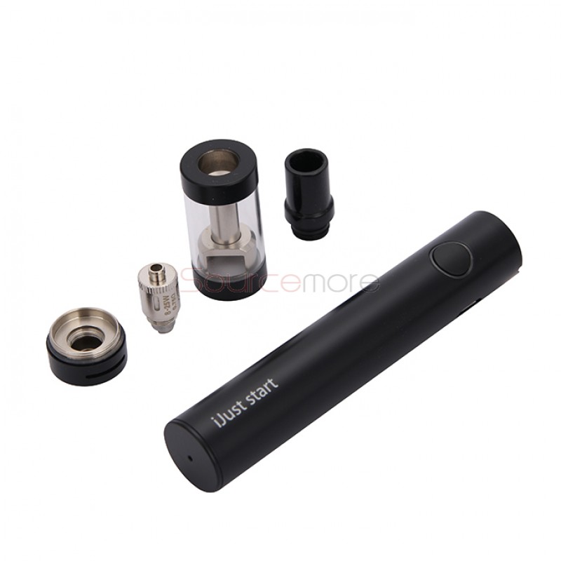Eleaf iJust Start Kit Single Button 1300mah iJust Battery with 2.3ml GS Air 2 Atomizer-Black