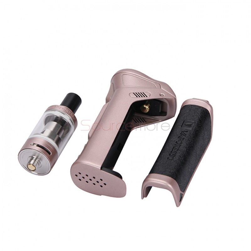 Vaporesso TARGET VTC V2 75W Starter Kit Target 75W VT/VW Single 18650 Box Mod No Spitting Target Tank with cCELL Coil-Golden