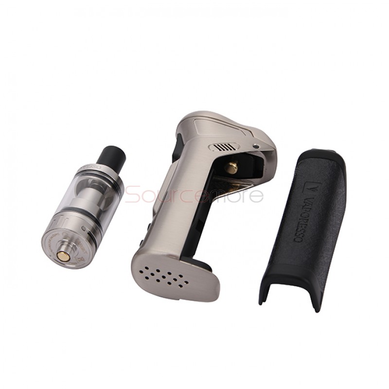 Vaporesso TARGET VTC V2 75W Starter Kit Target 75W VT/VW Single 18650 Box Mod No Spitting Target Tank with cCELL Coil-Stainless Steel
