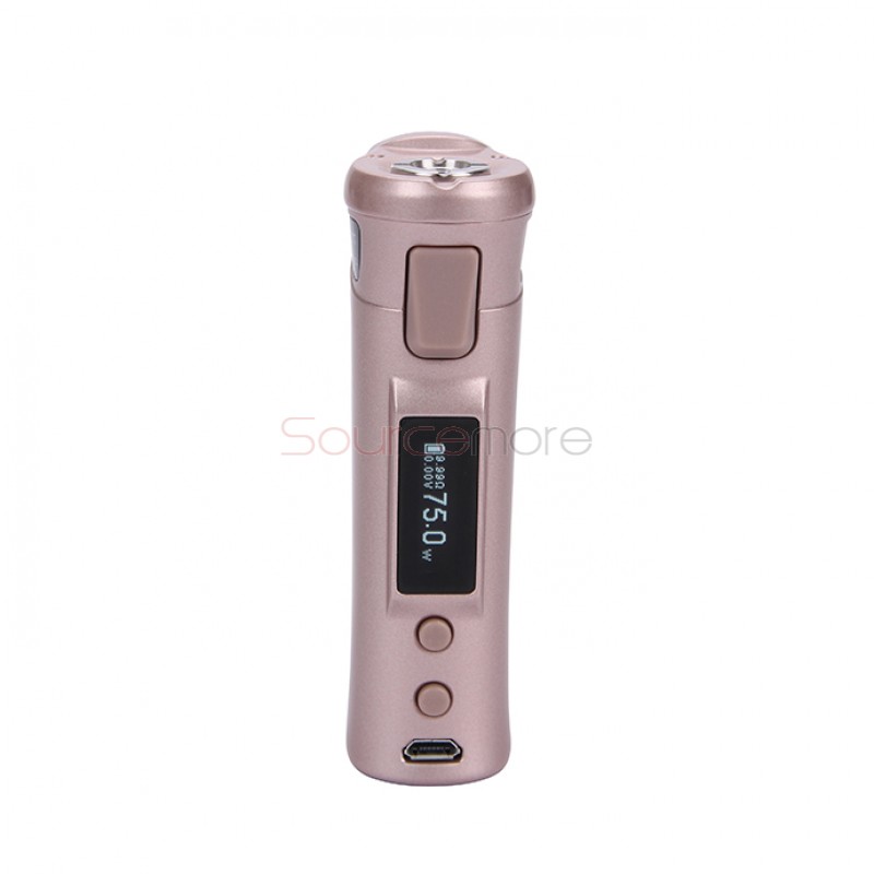 Vaporesso TARGET VTC V2 75W Starter Kit Target 75W VT/VW Single 18650 Box Mod No Spitting Target Tank with cCELL Coil-Golden
