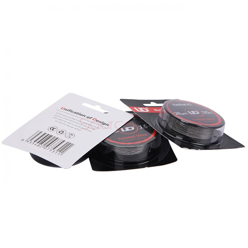 Youde UD 30ga 0.25mm Quadruple Twistsed Kanthal Wire 5m(30ga*4)