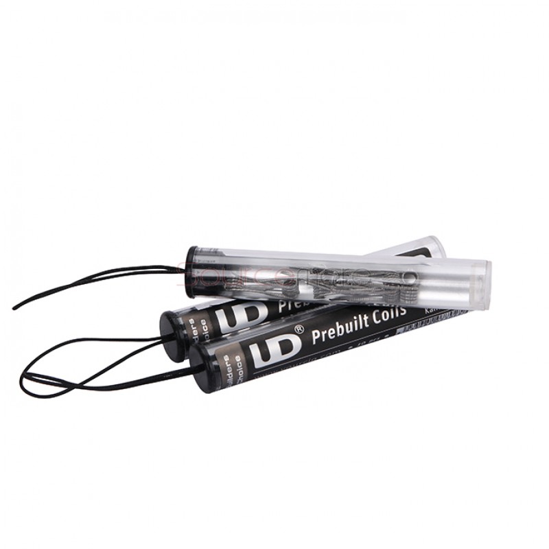 Youde UD Kanthal A1 Prebuilt Coil  Shot Packing 10pcs-26GA + 32GA ID2.8*0.6 ohm 