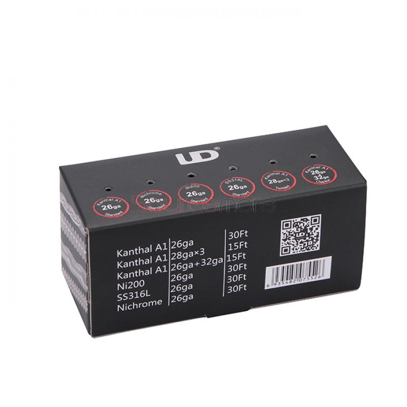 Youde UD Wire Box 6 Different Heating Resistance Wires in One Box-Black